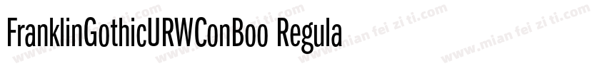 FranklinGothicURWConBoo Regular字体转换
